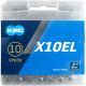 KMC Kette X10EL silber 10-fach 114 Gl.