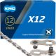 KMC Kette X12 silber 12-fach 126 Glieder