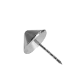 Nadeln Kegelkopf gerillt 14x16mm (1000)