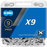 KMC Kette X9 siber 9-fach 114 Glieder